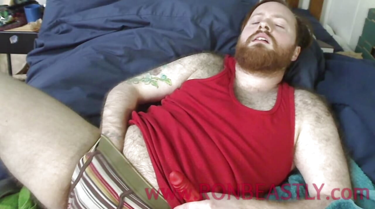 Ginger Bear in Red Vest