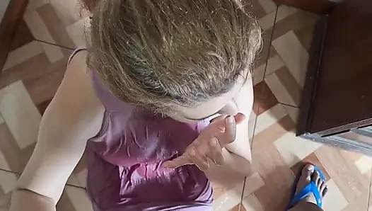 Çiş banyosu yaptım