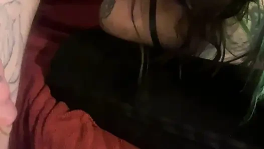 Sevimli kız Amber Green'in yüzü sikiliyor