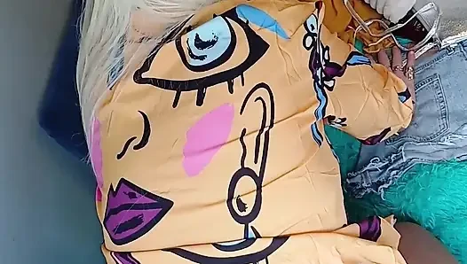 A Cute New Dress, Then Taking off My Bikini and Getting My Ass All Oiled up... and Finishing with Another Orgasm.