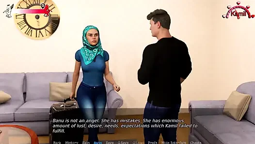 Leben im nahen osten # 13 - Hicran und Banu hatten einen moment, Turan spielte mit Banus muschi, Murat fickte Banu