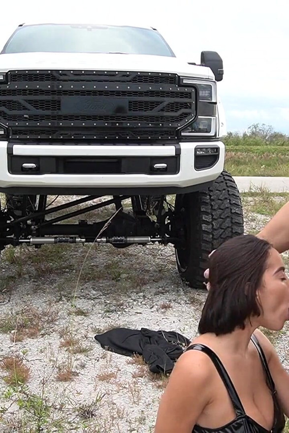 Big Booty Latina Victoria June Fucks Big Dick in Big Truck