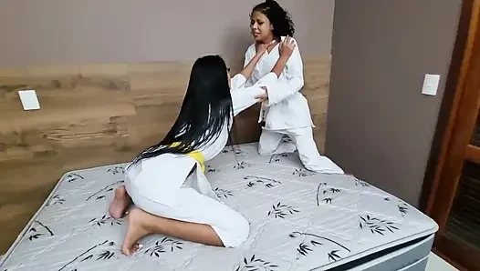 Lawan judoka - izabella paes dan nataly
