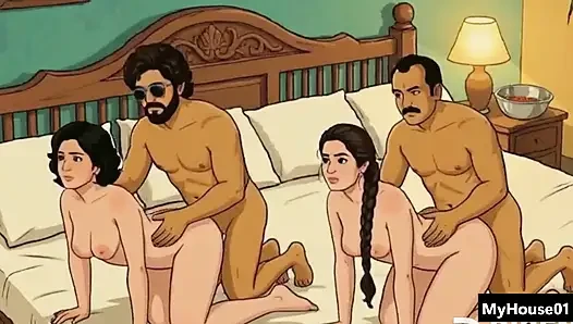 Pushpa and Srivalli Sex with thier own house