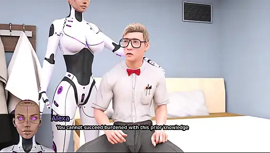 SEXBOT - she had an orgasm on my pillow