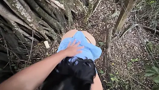 Liburan luar ruangan dengan pria transportasi
