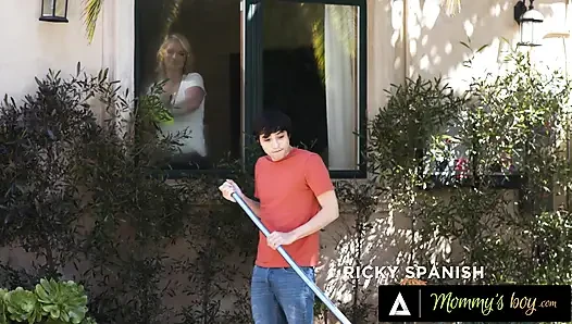 MOMMY'S BOY - Stunning MILF Rachael Cavalli Gets Double Fucked By Stepson COMBO COMP!