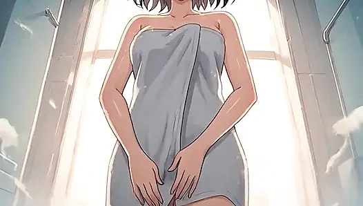 Uncensored video of 18 Year old Anime Girl, 3D Cartoon on closeup by Kiidzy Animates, AI Generated Cartoon content 3D Animation
