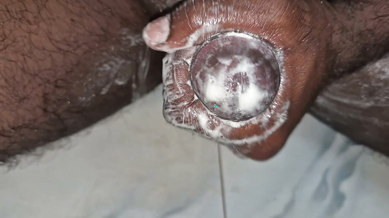 Desi hand jobs in bathroom