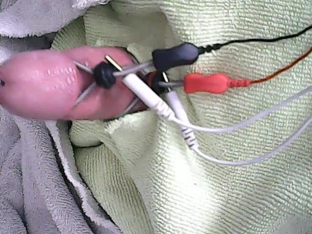 estim sounding masturbation
