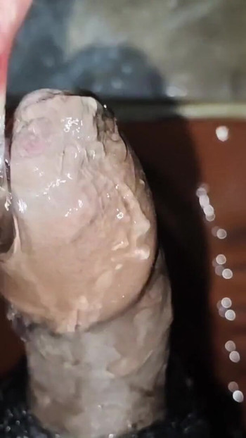 Epic moment from "bathroom piss and cum"