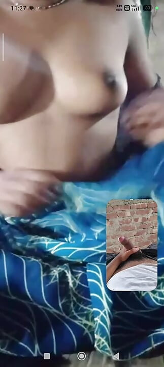 인도 아줌마 Ki Chuchi 영상 통화