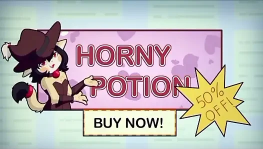 Catwoman bought the potion and suffered until morning