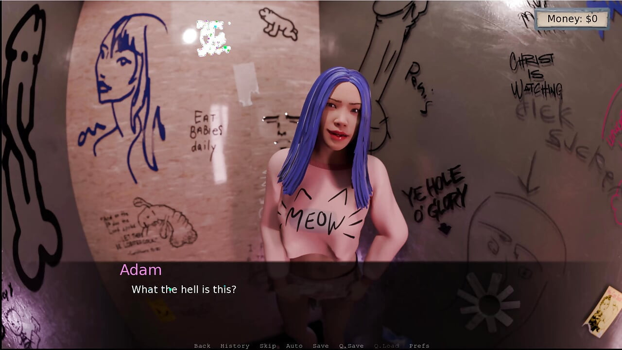 Тюрьма сисси 5 - Адам тренируется, чтобы стать сисси... Босс тюрьмы получил минет