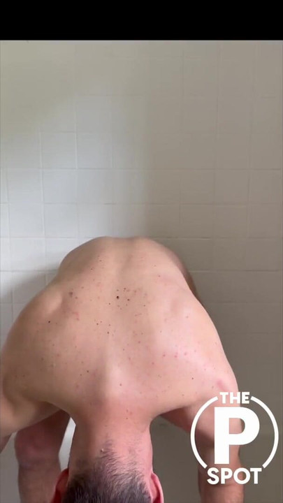 Prostate Orgasms with a Pink Dildo | Clip 1