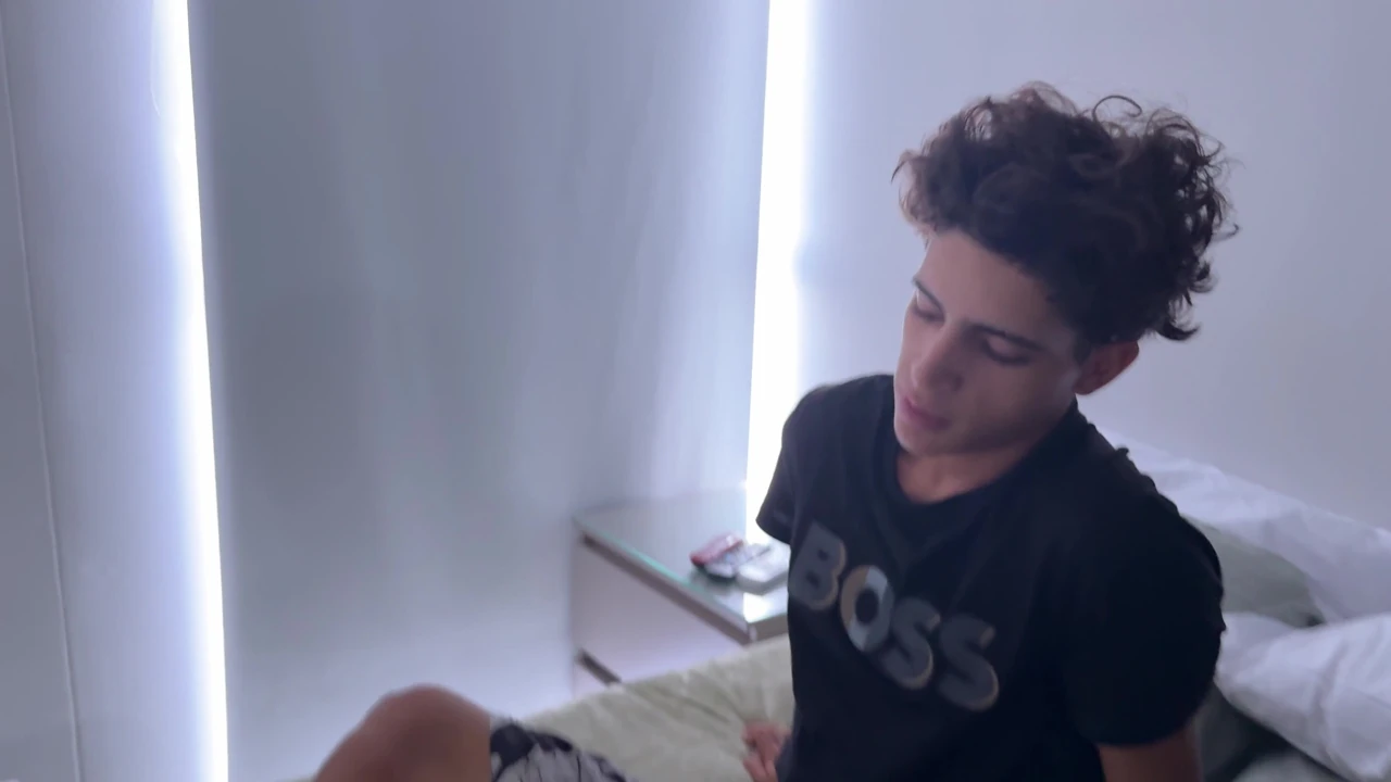 Stepbrother sneaks into his stepsister's room to give her a surprise she never expected. REAL SEX