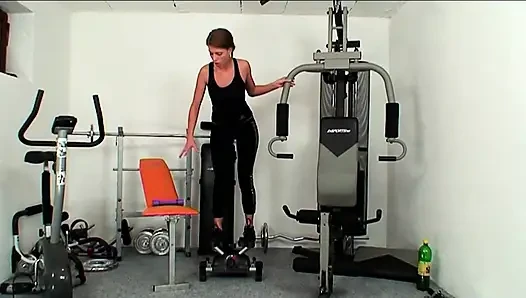 Young Babes Ride Old Cocks in Gym Passion