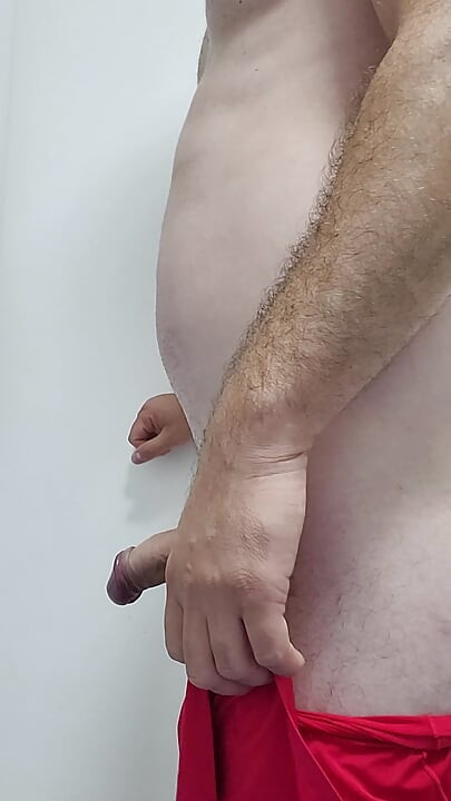Meaty flailing cock