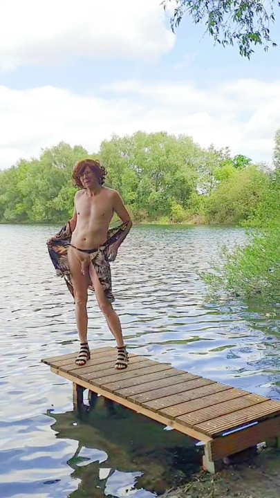 Striptease on the jetty | Clip 1