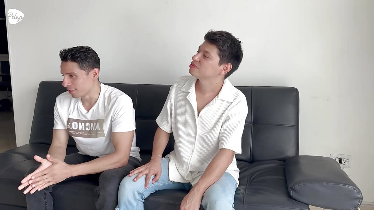 My first gay casting, I feel nervous and excited about what's to come and how he'll fuck me