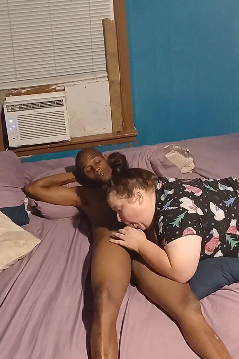 Slurping up All Cum Out That Dick