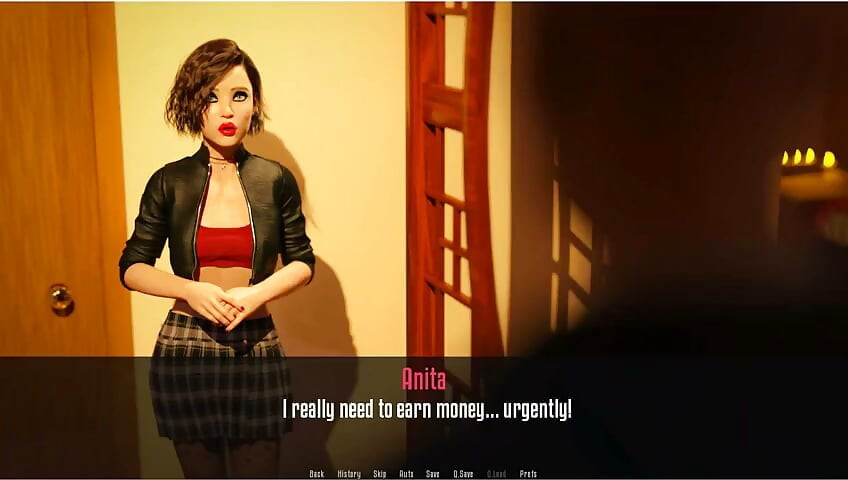 Anita's Internship - Gameplay - Roleplay - Petite Teen -massage and Gives Handjob and Anal Fingering