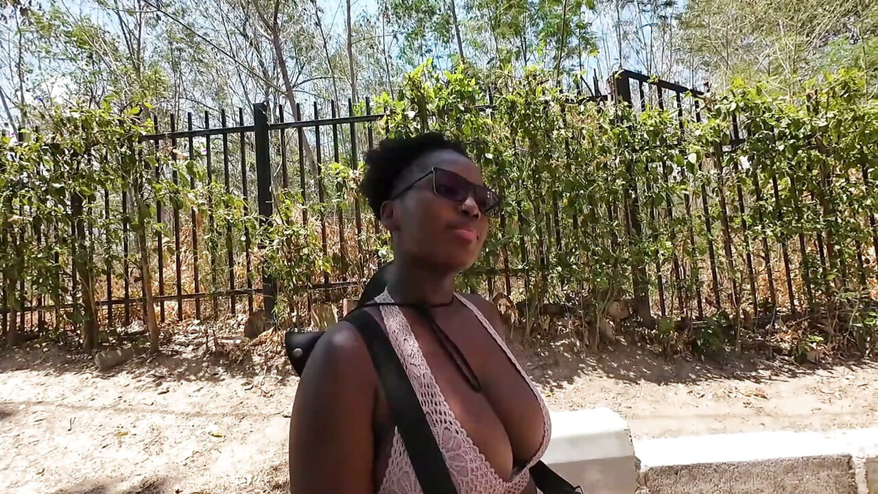 Breaking Her In Ebony Newbie Outdoor Model Casting Nice Ass Tits Pierced Slim Thick Bitch Got The Hoe Path Walking - Jhodez1