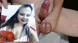 Tribute for marciofigueira - hot chick mouth fucked and cum