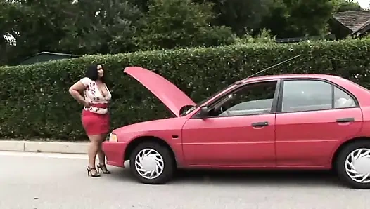 Gadis gemuk dan besar dengan toket besar dientot sama cowok kurus