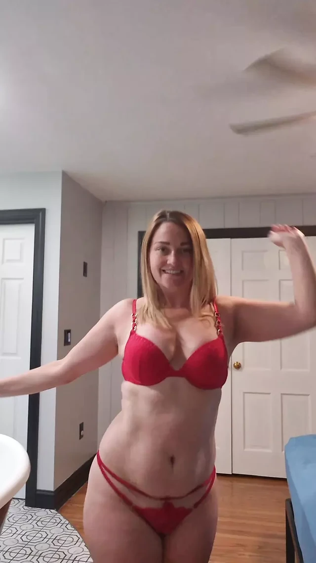 Wife strips