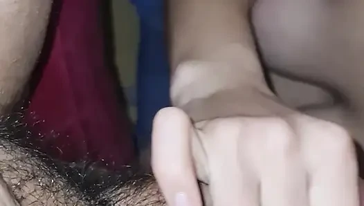 From public balcony to bedroom MILF strips then sucks and fucks