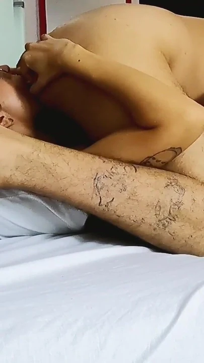 Iconic moment from "Lie down and feel my big dildo in your ass PEGGING SEASON 2 #01"