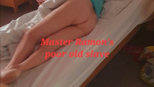 Master Ramon verschmutzt das Bett seines alten Sklaven