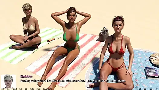 Where the heart is: sexy girls in bikini on the beach  ep 98