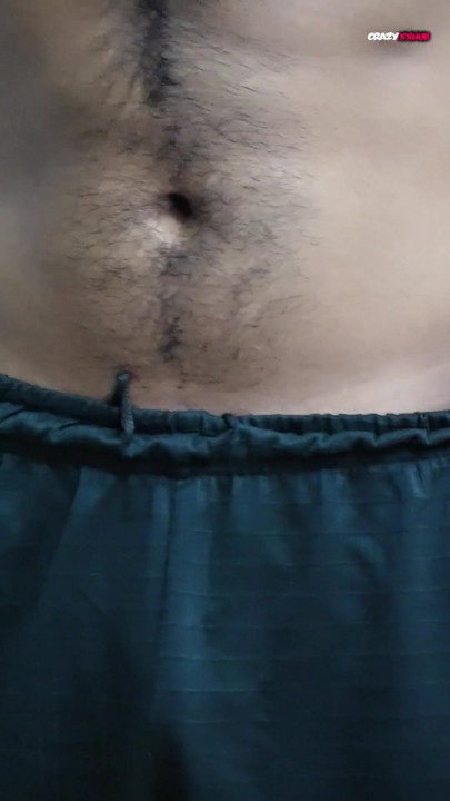A sexy guy is dancing while holding his cock. | Clip 1