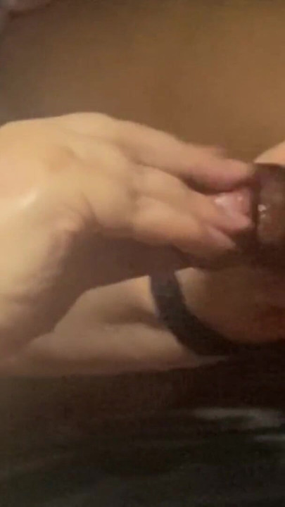 Married Blonde Slut wife worships Rasta Man BBC Lovers Cock | Clip 1