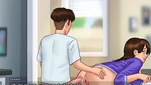 Горячая мачеха хочет делать хурмовные мелочи все время +18 - SummerTime Saga