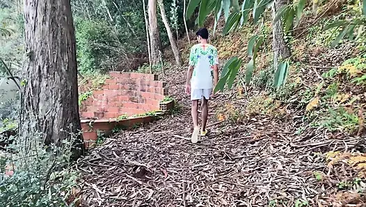 I went into the woods to suck off a stranger.