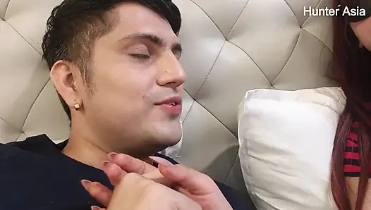 In Absence of Boyfriend Stepsister Allow Stepbrother to Fuck Her