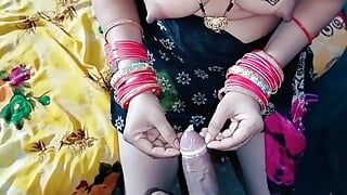 India del pueblo caliente esposa, noche completa, video de sexo con esposa india
