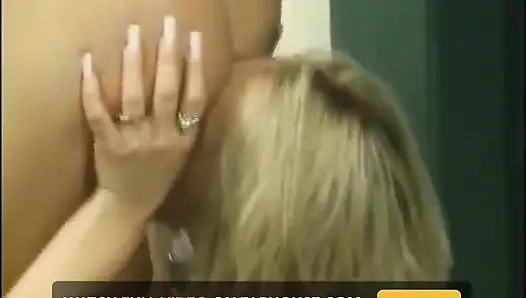 Big boobs police woman pussy licking, sexy maid dildo penetrated