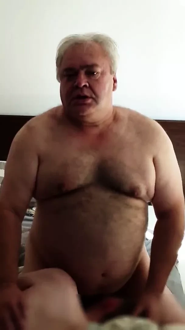 Grandpa face fucking young boy