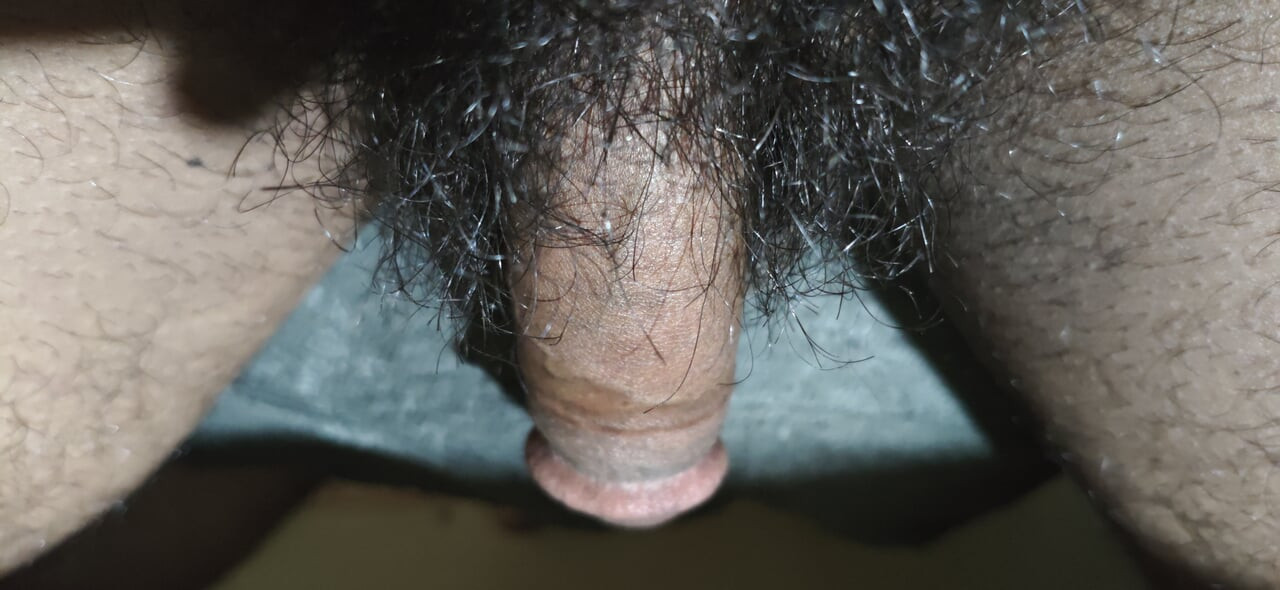 なんてこった、大きなチンコ、毛深い少年が大きなペニスを弾く