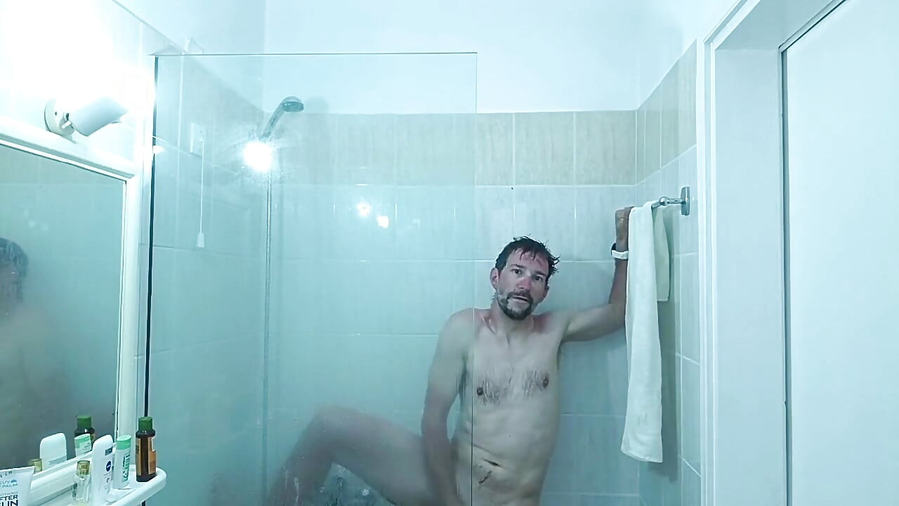 Masturbating Alone in the Shower, Almost Caught Masturbatin