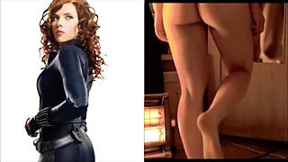 SekushiLover - Black Widow vs Nude Scarlett