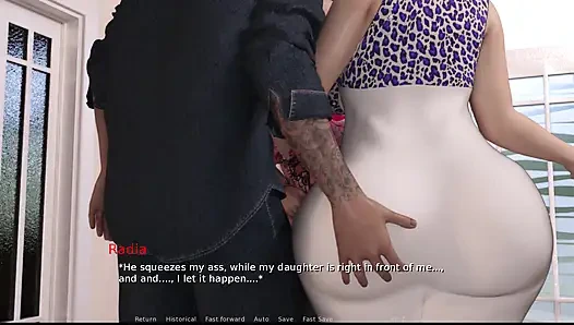 Metf #14 He massaged my breast while i was on the phone and saw Kanza naked