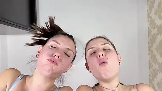 Слизь и взломать кашель в видео от первого лица