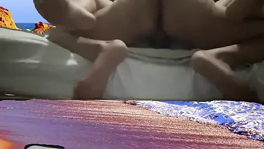 Gerçek tutkulu seks, bir sürü yaramaz çift ön sevişme