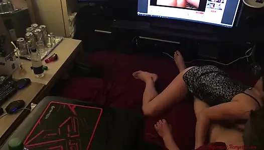 Two of My Friends Cum Over to Have a Threesome! - Verified Amateur Anal