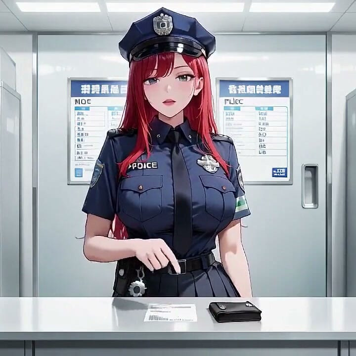Office Uniform Too Tight, Elevator Door Squeezes Her Waist!